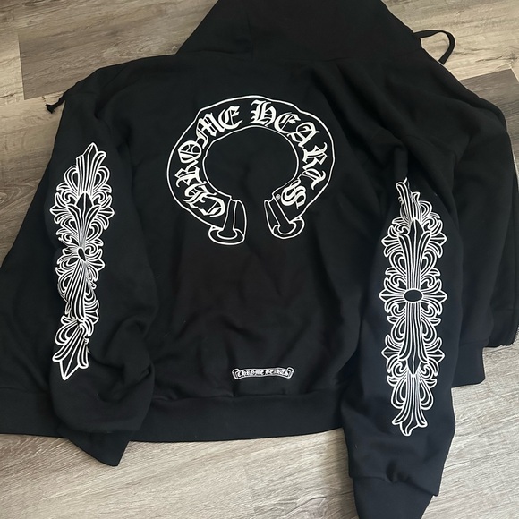 Chrome Hearts XL Zip Hoodie - Picture 2 of 4
